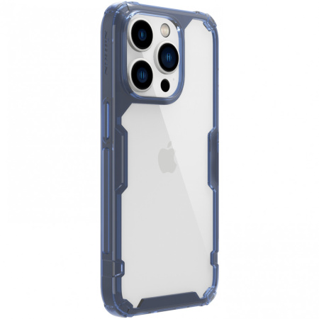 Чехол Nillkin Nature TPU Pro case для iPhone 14 Pro, цвет Синий (6902048248526)