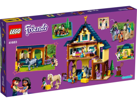 Конструктор LEGO Friends - Лесной клуб верховой езды (41683)