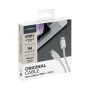 Кабель Deppa Original Cable [USB-C - USB-C] 60W 100см, Белый (72554)
