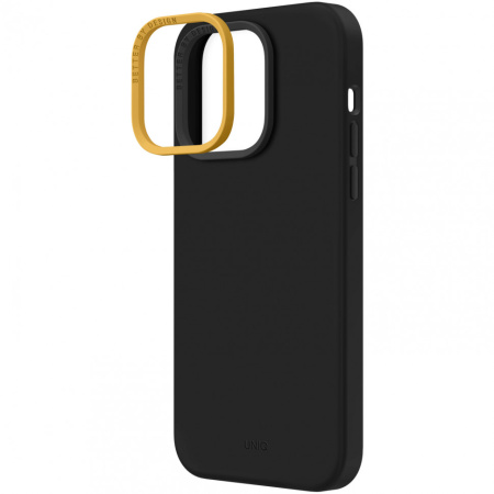 Чехол Uniq LINO для iPhone 14 Pro Max, цвет Черный (Black) (IP6.7PM(2022)-LINOBLK)