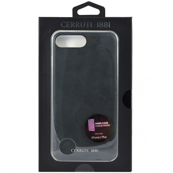 Чехол CG Mobile Cerruti 1881 Smooth Hard PU для iPhone 7 Plus/8 Plus, цвет Черный (CEHCP7LMCBK)
