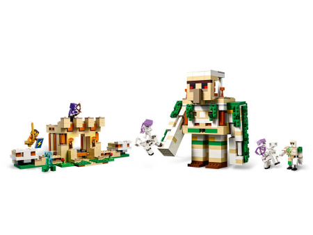 Конструктор LEGO Minecraft - Крепость Железного Голема (21250)