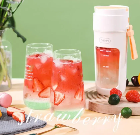 Соковыжималка комбинированная Xiaomi Zhenmi Portable Juicer Cup 340ml, White (ZMGZ-J5)