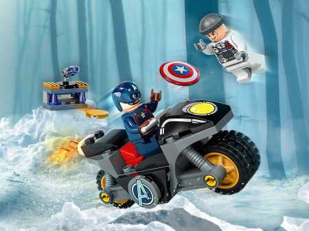 Конструктор LEGO Super Heroes - Битва Капитана Америка с Гидрой (76189)