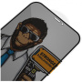 Приватное стекло Blueo 2.5D Silk full cover Anti-peep 0.26 мм для iPhone 14 Pro Max с черной рамкой (NPB14-14pro-6.7)