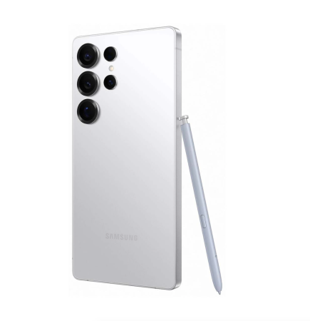 Samsung Galaxy S25 Ultra (2025) 12/256Gb Titanium Whitesilver, серебряный титан