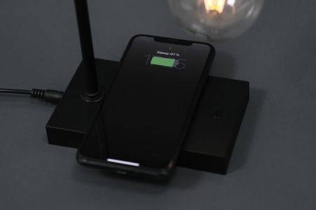 Левитирующая лампа с функцией беспроводной зарядки LEVISTATION