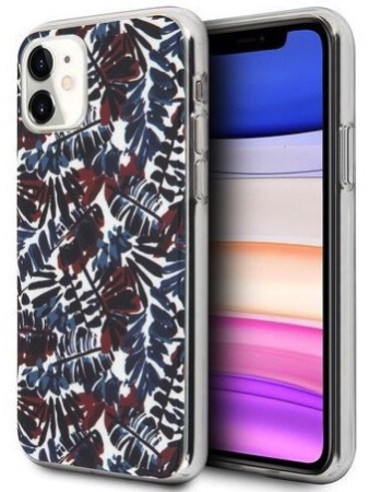 Чехол U.S. Polo Assn. для iPhone 11 PC/TPU Jungle Hard Blue, цвет Синий (USHCN61PCTR)