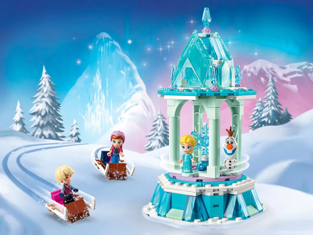 Конструктор LEGO Disney - Волшебная карусель Анны и Эльзы (43218)