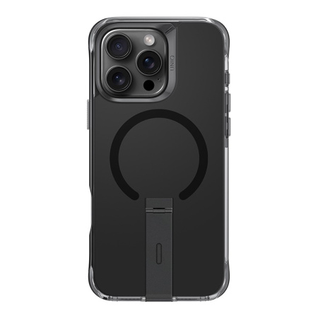 Чехол Uniq ELEVA with Vertical stand Black (Magsafe) для iPhone 16 Pro