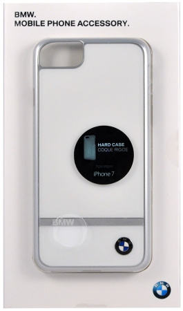 Чехол BMW MOBILE PHONE ACEESSORY для iPhone 7 White, цвет Белый (BMHCP7ASWH)