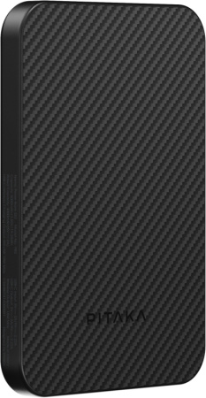 Беспроводное зарядное устройство Pitaka Power Bank Qi2 5000 мАч, черный