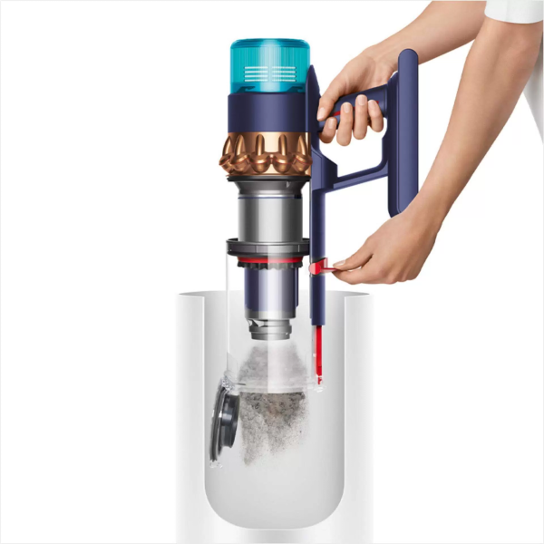 Вертикальный пылесос Dyson Gen5 Detect Absolute SV23, Серебристый/Фиолетовый (446989-01) EU