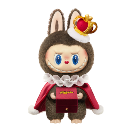 Коллекционная фигурка POP MART LABUBU The Monster King Let's Checkmate, 40 см