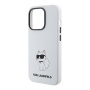 Чехол Karl Lagerfeld Liquid silicone NFT Choupette Hard White для iPhone 15 Pro Max