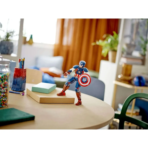 Конструктор LEGO Marvel Super Heroes - Сборная фигурка Капитана Америки (76258)