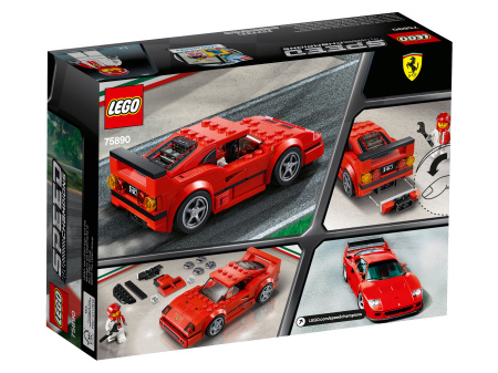 Конструктор LEGO Speed Champions - Автомобиль Ferrari F40 Competizione (75890)