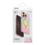 Чехол Uniq Iridescia (hologrophic) Pink Prism (Magsafe) для iPhone 16 Pro