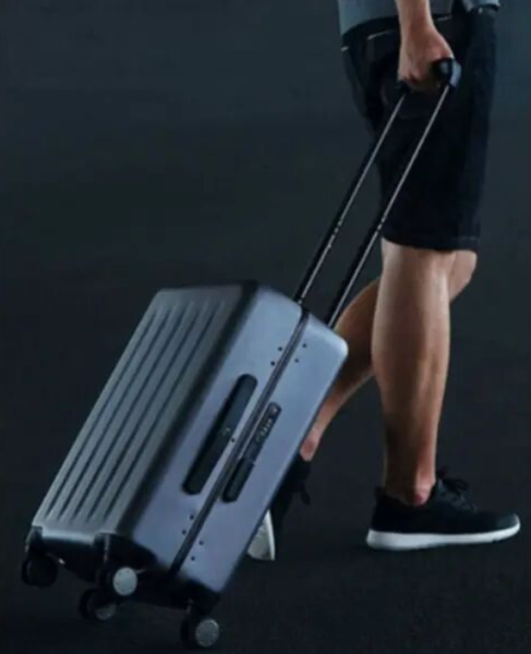 Чемодан RunMi 90 Points Trolley Suitcase 20", Blue Aurora