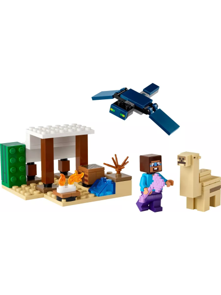 Конструктор LEGO Minecraft - Экспедиция Стива в пустыню (21251)