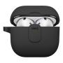 Чехол Uniq CLYDE Lock case Charcoal/Dark Grey для Airpods 4/5