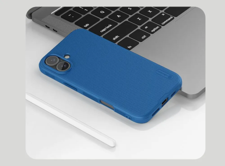 Чехол Nillkin Frosted Shield Pro Blue для iPhone 16