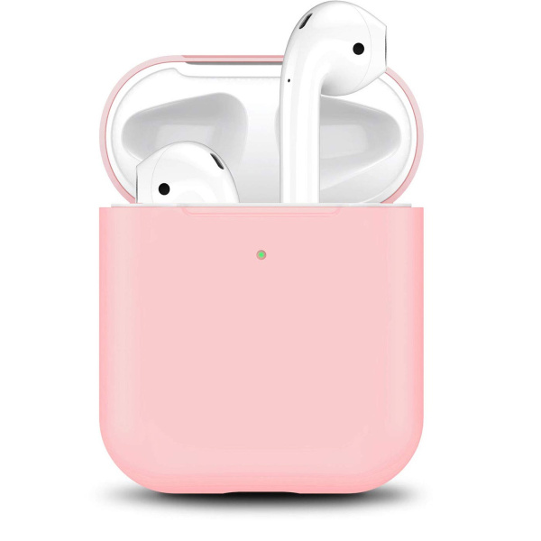 Чехол для AirPods 2 ультратонкий Premium (Pink)