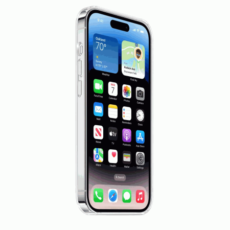 Чехол Apple Clear Case MagSafe iPhone 14 Pro (MPU63)