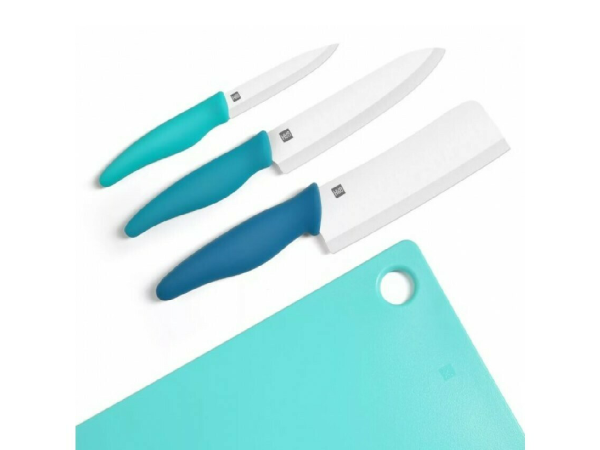 Набор керамических ножей с разделочной доской Xiaomi Huohou Ceramic Knife Chopping Block Kit (HU0020)