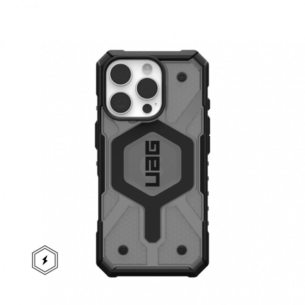 Чехол UAG Pathfinder с MagSafe для iPhone 16 Pro, Ash (114464113131)