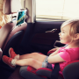 Автомобильный держатель на подголовник сиденья для планшетов Baseus Black SeatCar Mount Holder (Черный)