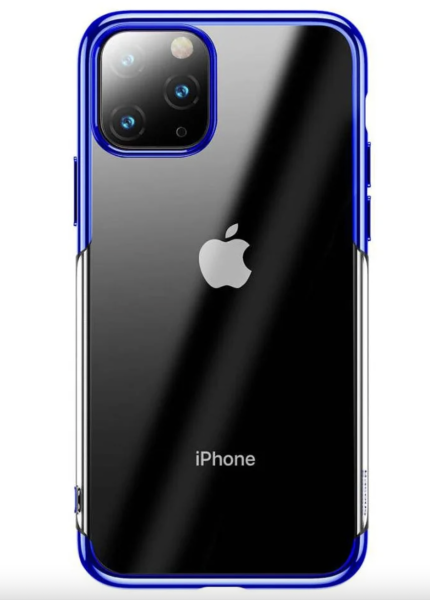 Чехол Baseus Shining для iPhone 11 Pro Blue, цвет Прозрачный синий (ARAPIPH58S-MD03)