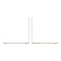 Ноутбук Apple MacBook Air 15" 2023 M2 16 GB SSD 512 GB Starlight Сияющая звезда (Z18R001DD)
