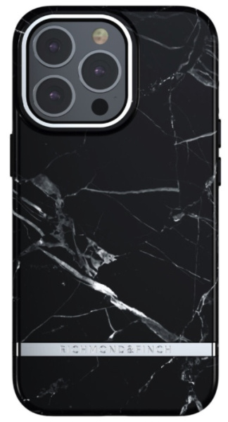 Чехол Richmond & Finch для iPhone 13 Pro, цвет "Черный мрамор" (Black Marble) (R47034)