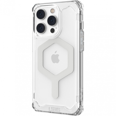 Чехол Urban Armor Gear (UAG) Plyo with MagSafe Series для iPhone 14 Pro, цвет Прозрачный (Ice) (114070114343)