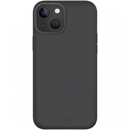 Чехол Uniq LINO MagSafe для iPhone 14 Plus, цвет Серый (Grey) (IP6.7M(2022)-LINOHMGRY)