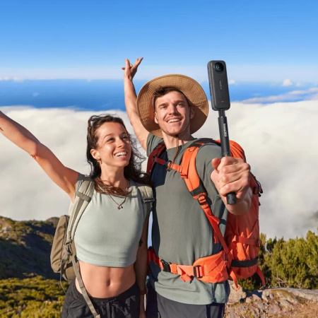 Экшн-камера Insta360 X4 Get-Set Bundle Black, черный