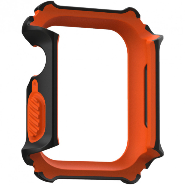 Чехол Urban Armor Gear (UAG) Watch Case для Apple Watch 44 мм, цвет Черный/Оранжевый (19148G114097)