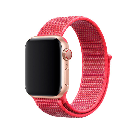 Ремешок нейлоновый COTEetCl Magic для Apple Watch 42/44/45mm, розовый