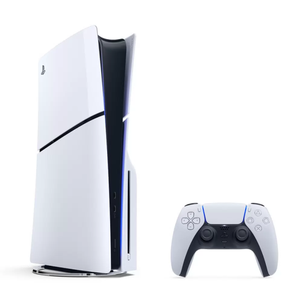 Игровая приставка Sony PlayStation 5 Slim с дисководом White CFI-2000A, белый