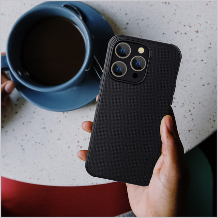 Чехол Nillkin Super Frosted Shield Pro case для iPhone 14 Pro Max, цвет Черный (6902048248175)