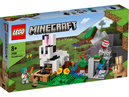 Конструктор LEGO Minecraft - Кроличье ранчо (21181)