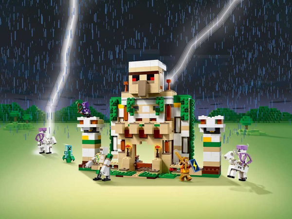 Конструктор LEGO Minecraft - Крепость Железного Голема (21250)