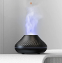 Ароматический увлажнитель воздуха с имитацией пламени, Black