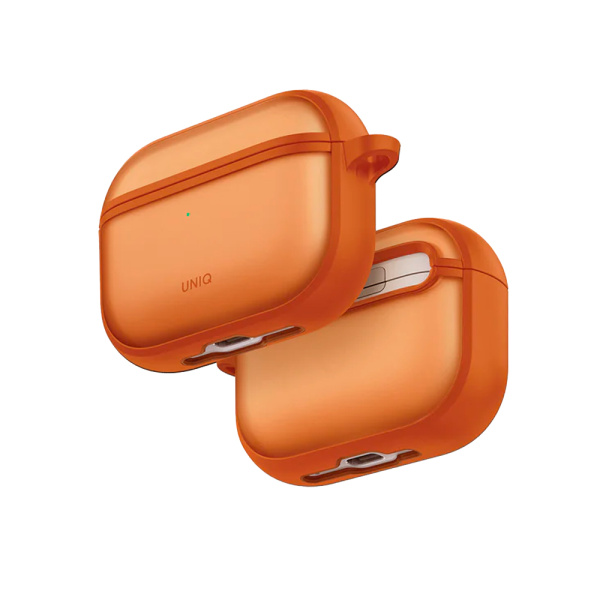 Чехол Uniq Veren Shockproof with carabin Sunset Ember для Airpods Pro 3
