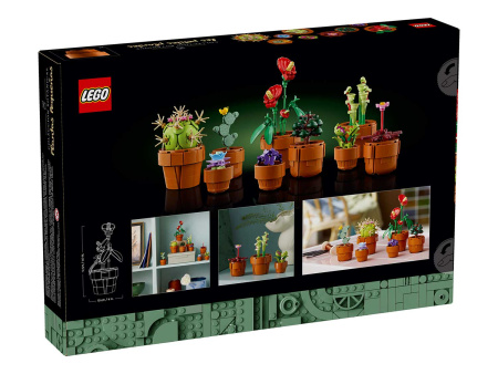 Конструктор LEGO Icons - Миниатюрные растения (10329)