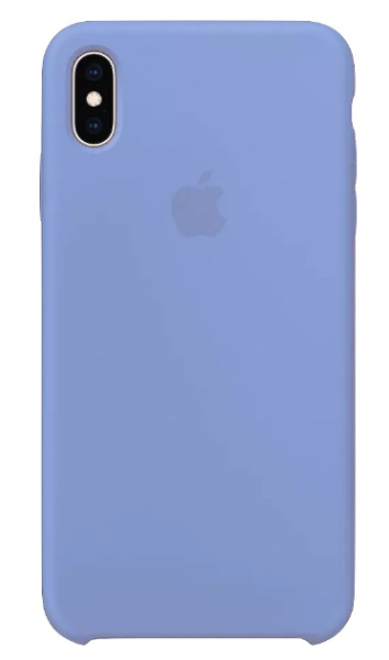 Чехол Silicone Case для iPhone X/Xs, цвет Голубой