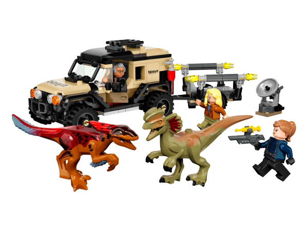 Конструктор LEGO Jurassic World™ - Перевозка пирораптора и дилофозавра (76951)