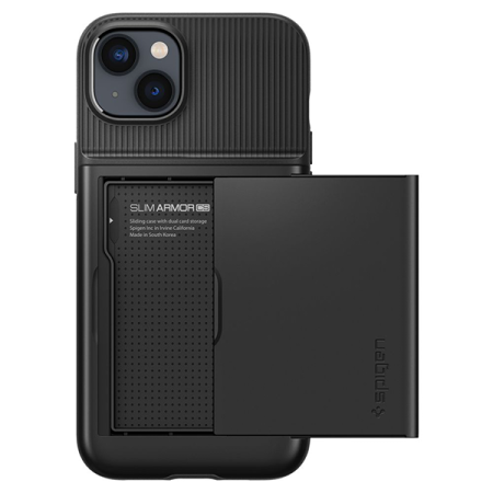 Чехол SPIGEN SLIM ARMOR CS для IPHONE 14 BLACK, цвет Черный (8809811865363)