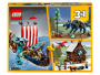 Конструктор LEGO Creator - Корабль викингов и Мидгардский змей (31132)
